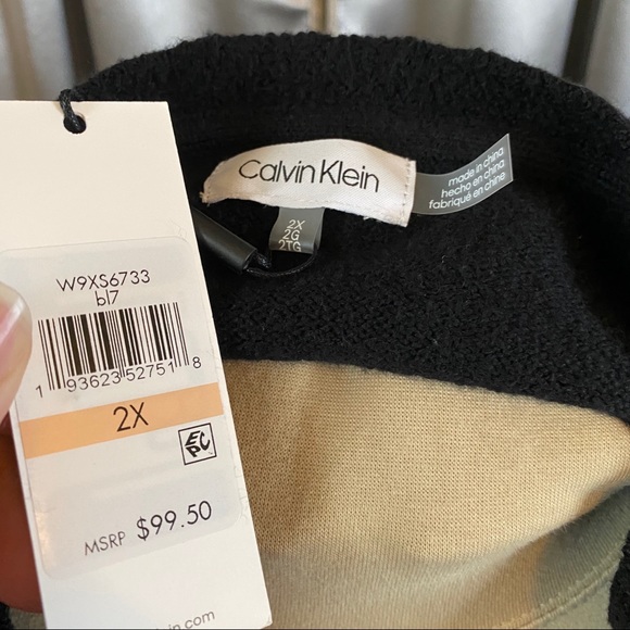 ✨calvin klein striped pullover sweater✨ - Picture 3 of 3